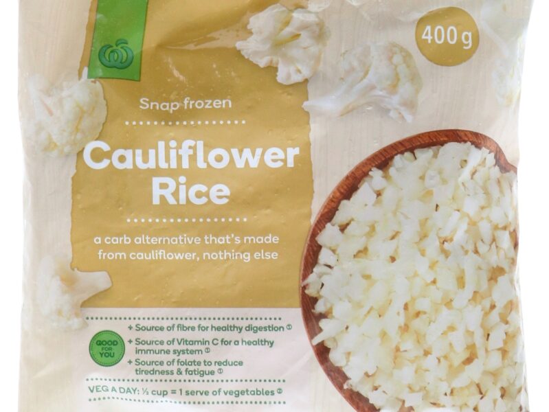 Woolworths recalls batch of Snap Frozen Cauliflower Rice