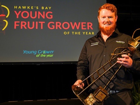 Young fruitgrower of the year makes it a double