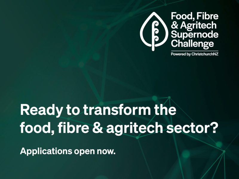 Food, Fibre & Agritech Supernode Challenge 2.0 opens