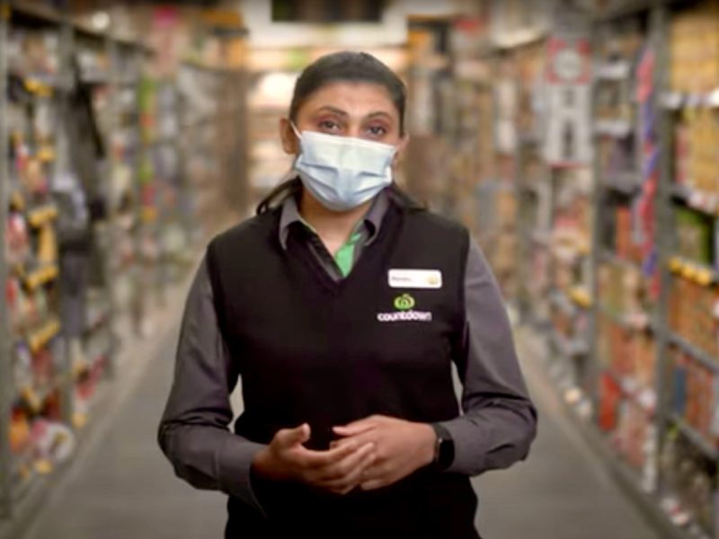 Watch: Scan in, wear a mask, shop normally, be kind