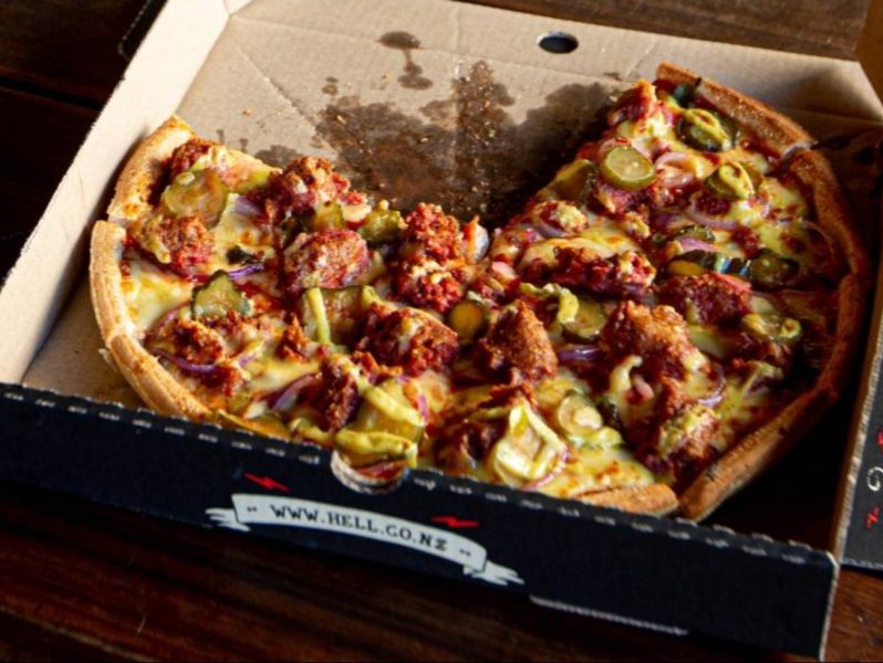Hell launches Impossible Burger Pizza 2.0
