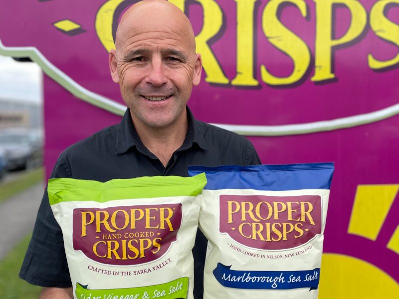 Proper Crisps chipper on big Australian investment