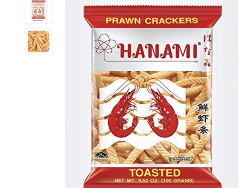 Importers recall Hanami prawn crackers