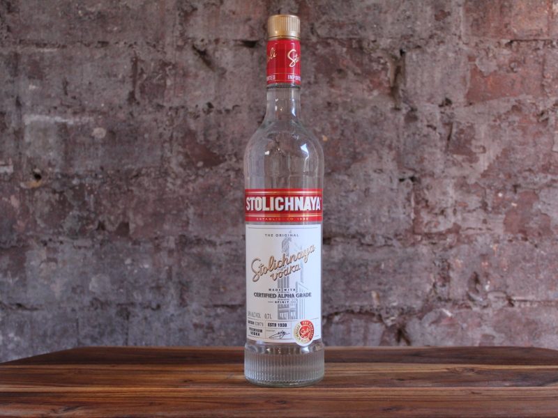 Stolichnaya rebrands globally, cuts ties with Russia