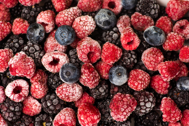 New import requirements for frozen berries