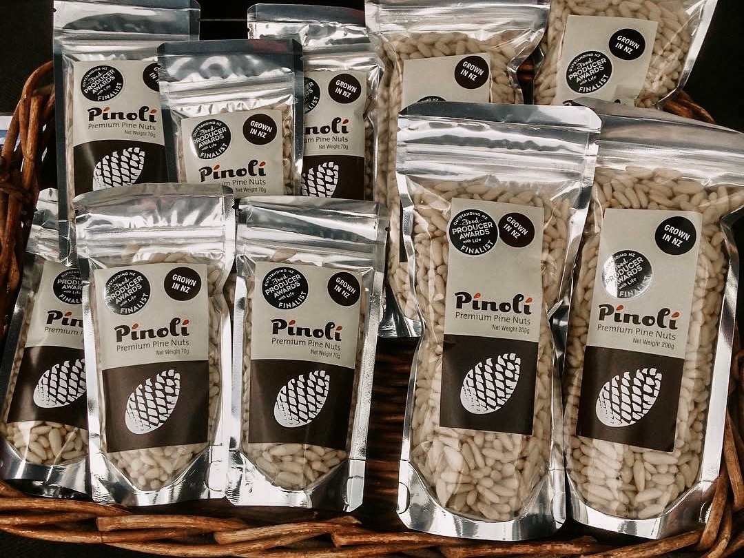Pine nut pioneers take supreme title at Outstanding NZ Food Producer Awards