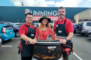 Raglan Food Co launches upcycled braziers in Bunnings