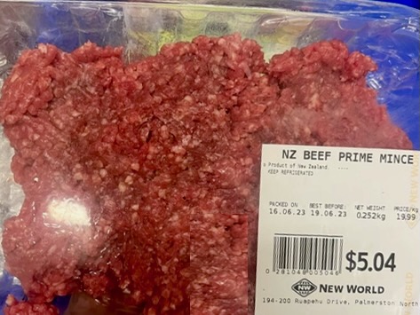 New World store recalls beef because of metal fragments