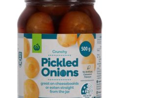 Woolworths pickled onions recalled due to possible glass