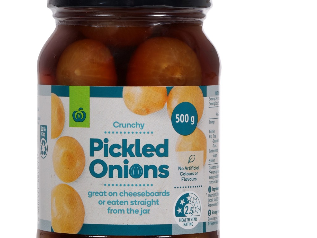Woolworths pickled onions recalled due to possible glass