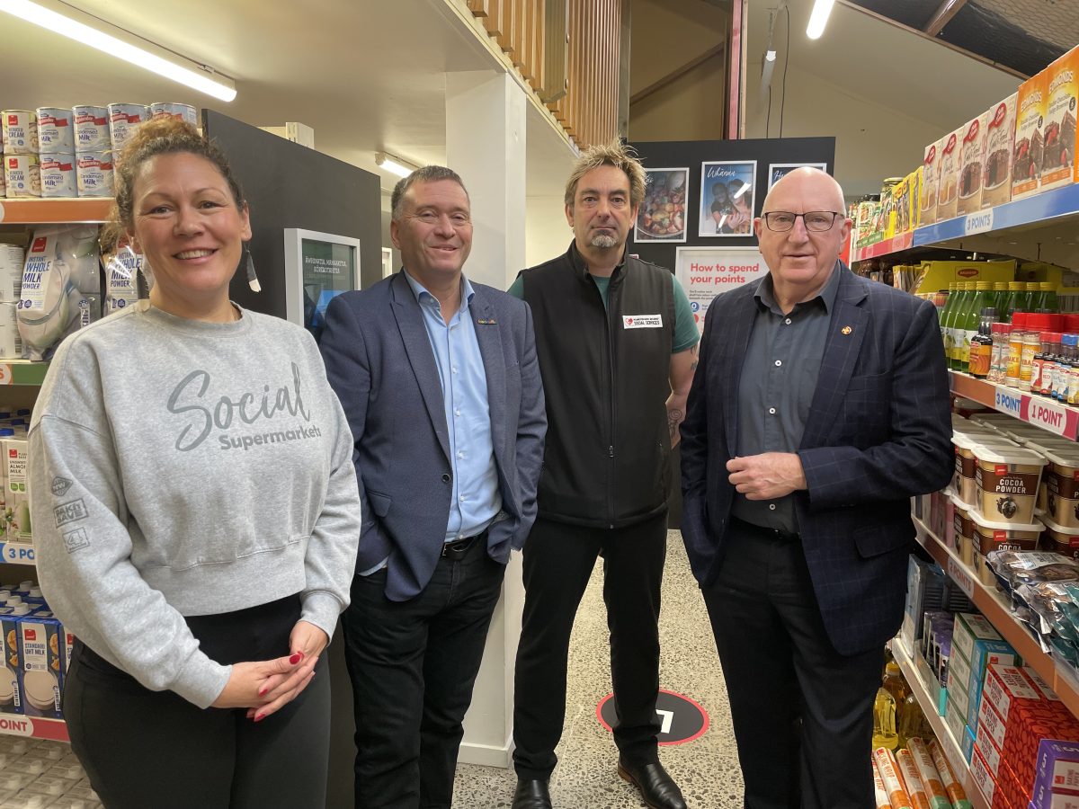 Palmerston North social supermarket opens