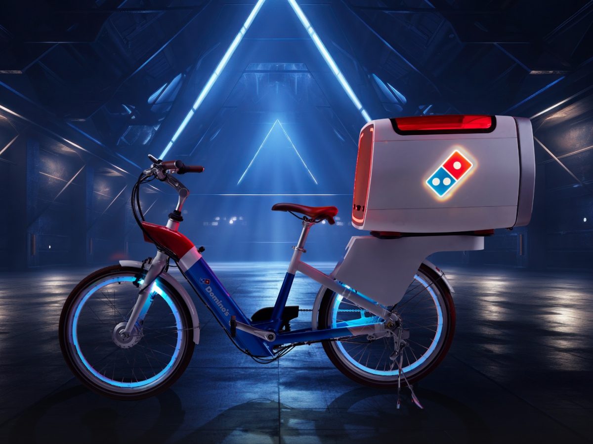 Domino’s engineers e-bike delivery