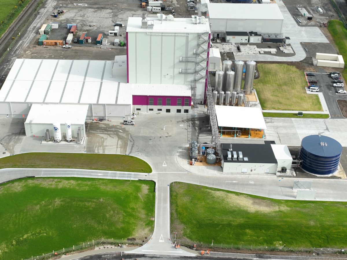Olam opens Waikato dairy plant