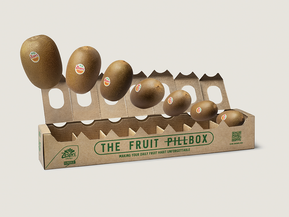 Zespri presses daily dose with kiwifruit Pillbox in Asia